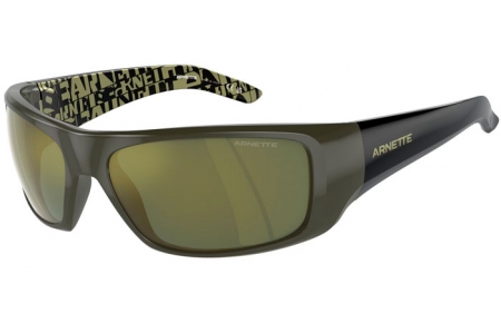 Gafas de Sol - Arnette - AN4182 HOT SHOT - 29136R  MILITARY GREEN // DARK GREEN MIRROR PETROLUM