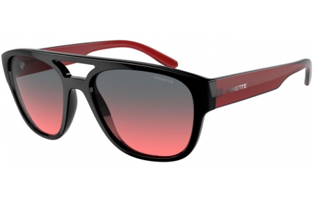 Lunettes de soleil - Arnette - AN4327 MEW2 - 275377  BLACK // DARK GREY GRADIENT RED