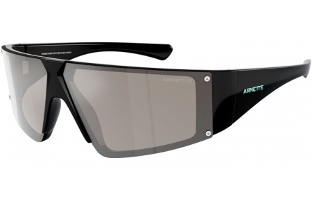 Gafas de Sol - Arnette - AN4332 SATURNYA - 29006G  BLACK // LIGHT GREY MIRROR SILVER