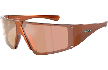 Sunglasses - Arnette - AN4332 SATURNYA - 29217J  ALUMINA BRONZE // DARK BROWN MIRROR ROSE GOLD