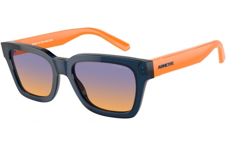 Gafas de Sol - Arnette - AN4334 COLD HEART 2.0 - 12422H  TRANSPARENT BLUE // DARK BLUE GRADIENT ORANGE