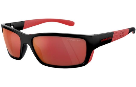 Gafas de Sol - Arnette - AN4336 FRAMBUESA - 27536Q  BLACK RED // GREY MULTILAYER ORANGE