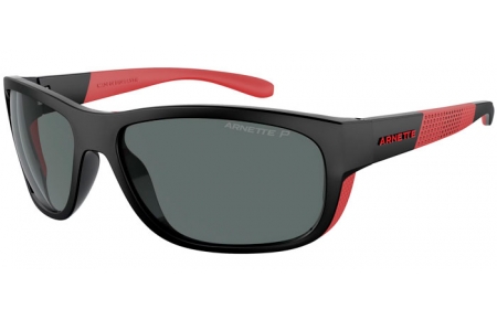 Gafas de Sol - Arnette - AN4337 FLORESTA - 275381  BLACK RED // DARK GREY POLARIZED