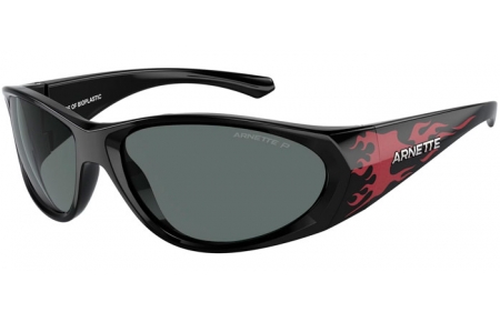 Gafas de Sol - Arnette - AN4342 ILUM 2.0 - 294681  BLACK FLAMES RED // DARK GREY POLARIZED