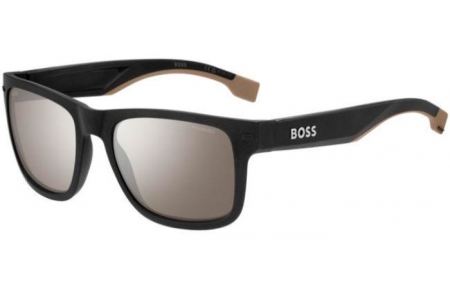 Gafas de Sol - BOSS Hugo Boss - BOSS 1496/S - 087 (ZV) MATTE BLACK BEIGE // SILVER MULTILAYER POLARIZED