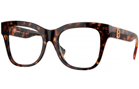 Lunettes de vue - Burberry - BE2388 - 3002  DARK HAVANA