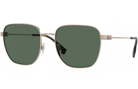 Gafas de Sol - Burberry - BE3142 DREW - 110971  LIGHT GOLD // GREEN