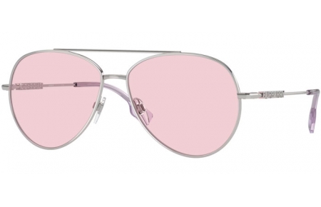 Sunglasses - Burberry - BE3147 - 1005P5  SILVER // PHOTOCROMIC PINK