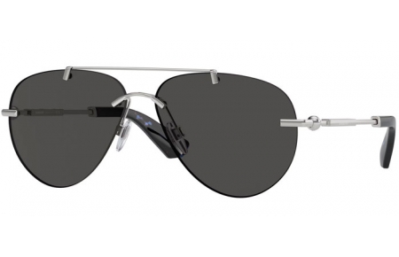 Gafas de Sol - Burberry - BE3151 - 100587  SILVER // DARK GREY