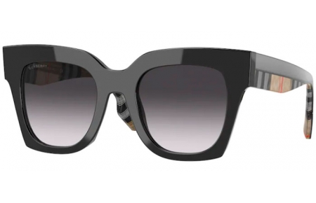 Gafas de Sol - Burberry - BE4364 KITTY - 39428G BLACK // GREY GRADIENT