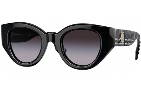 Gafas de Sol - Burberry - BE4390 MEADOW - 30018G  BLACK // GREY GRADIENT