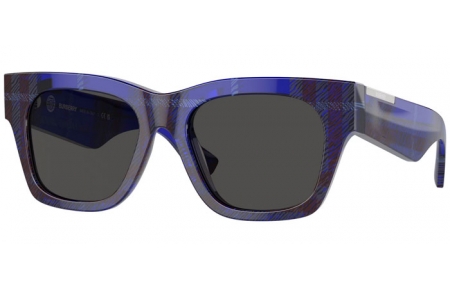 Gafas de Sol - Burberry - BE4424 - 411487  BLUE CHECKERED // DARK GREY