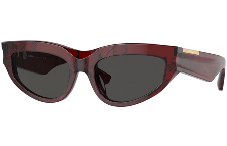 Gafas de Sol - Burberry - BE4425U - 411587  RED CHECKERED // DARK GREY