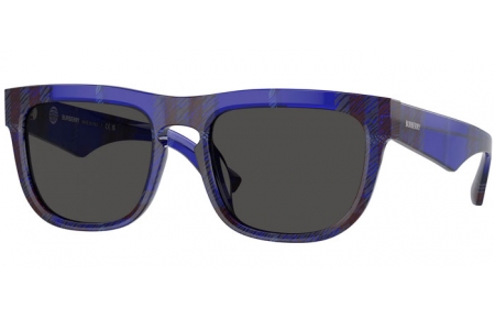 Gafas de Sol - Burberry - BE4431U - 411487  BLUE CHECKERED // DARK GREY