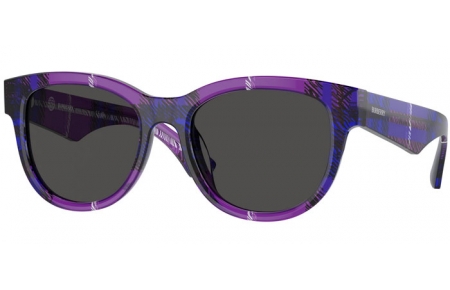 Gafas de Sol - Burberry - BE4432U - 411387  VIOLET CHECKERED // DARK GREY