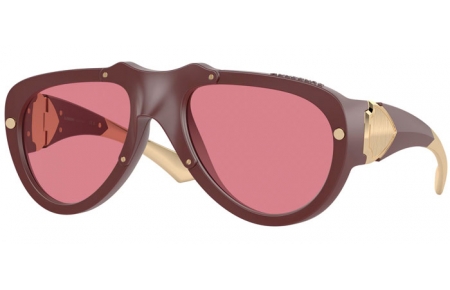 Gafas de Sol - Burberry - BE4433U - 414075  BURGUNDY RUBBER // DARK VIOLET