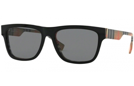 Gafas de Sol - Burberry - BE4293 - 380687 TOP BLACK ON VINTAGE CHECK // GREY