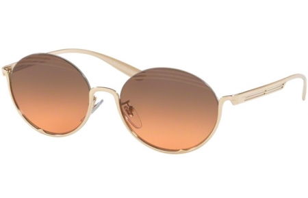 Sunglasses - Bvlgari - BV6119 - 278/18 PALE GOLD // ORANGE GRADIENT LIGHT GREY