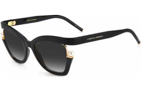 Gafas de Sol - Carolina Herrera - CH 0002/S - 807 (9O) BLACK // DARK GREY GRADIENT