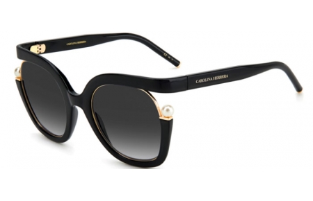 Gafas de Sol - Carolina Herrera - CH 0003/S - 807 (9O) BLACK // DARK GREY GRADIENT