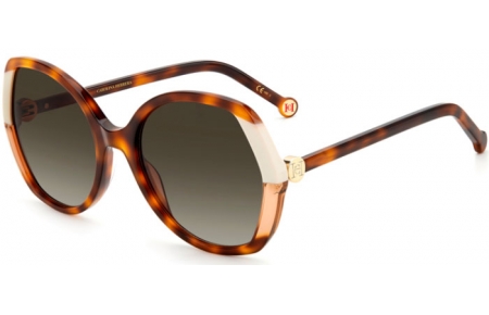 Gafas de Sol - Carolina Herrera - CH 0051/S - C1H (HA) HAVANA IVORY // BROWN GRADIENT