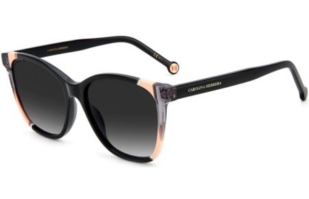 Gafas de Sol - Carolina Herrera - CH 0061/S - KDX (9O) BLACK NUDE // DARK GREY GRADIENT