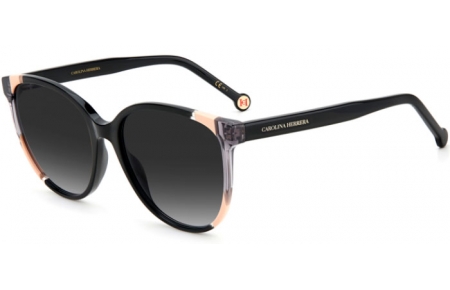 Gafas de Sol - Carolina Herrera - CH 0063/S - KDX (9O) BLACK NUDE // DARK GREY GRADIENT