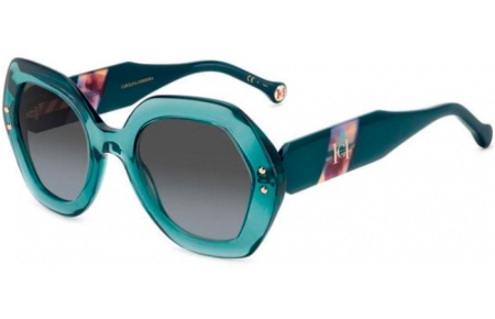 Gafas de Sol - Carolina Herrera - HER 0126/S - CVT (IB) TEAL HAVANA // GREY GREEN GRADIENT