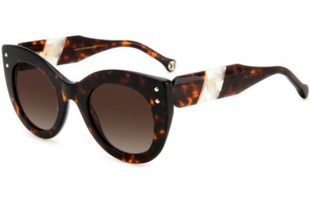 Gafas de Sol - Carolina Herrera - HER 0127/S - C9K (HA) HAVANA WHITE // BROWN GRADIENT