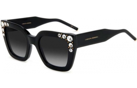 Gafas de Sol - Carolina Herrera - HER 0130/S - 807 (9O) BLACK // DARK GREY GRADIENT