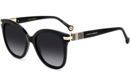 Gafas de Sol - Carolina Herrera - HER 0134/S - 807 (9O) BLACK // DARK GREY GRADIENT