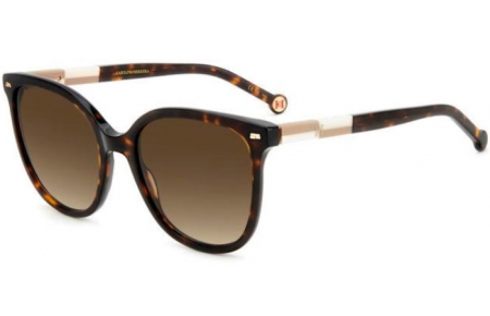 Gafas de Sol - Carolina Herrera - HER 0136/S - XLT (HA) HAVANA BEIGE // BROWN GRADIENT