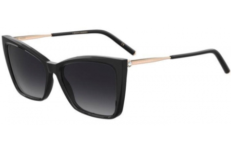 Gafas de Sol - Carolina Herrera - HER 0180/S - 2M2 (9O) BLACK GOLD // DARK GREY GRADIENT