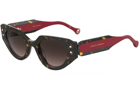 Gafas de Sol - Carolina Herrera - HER 0221/G/S - O63 (HA) HAVANA RED // BROWN GRADIENT