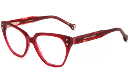 Monturas - Carolina Herrera - HER 0223 - 82U BURGUNDY RED HAVANA