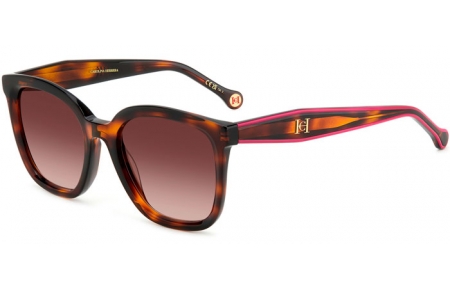 Gafas de Sol - Carolina Herrera - HER 0225/G/S - 0T4 (HA) HAVANA PINK // BROWN GRADIENT