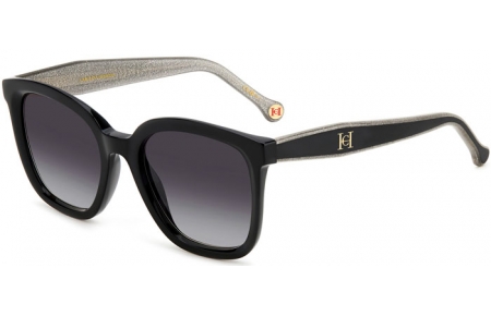 Gafas de Sol - Carolina Herrera - HER 0225/G/S - BSC (9O) BLACK SILVER // DARK GREY GRADIENT