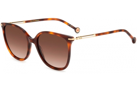 Sunglasses - Carolina Herrera - HER 0229/S - WR9 (HA) HAVANA BROWN // BROWN GRADIENT