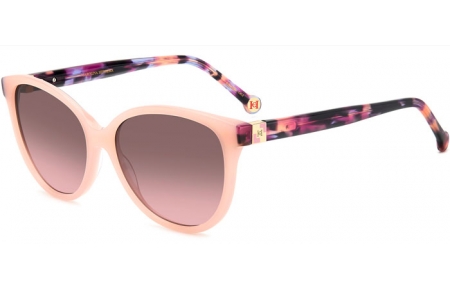 Gafas de Sol - Carolina Herrera - HER 0237/S - 1EZ (M2) NUDE PINK HAVANA // BROWN PINK GRADIENT