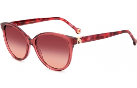 Gafas de Sol - Carolina Herrera - HER 0237/S - 82U (3X) BURGUNDY RED HAVANA // DARK PINK GRADIENT