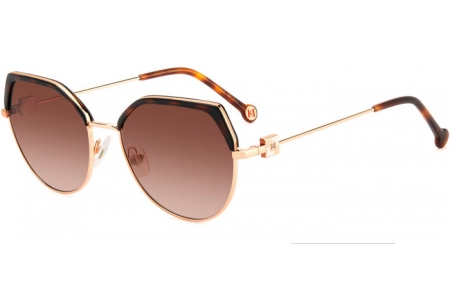 Gafas de Sol - Carolina Herrera - HER 0238/S - LVL (HA) BROWN HAVANA GOLD // BROWN GRADIENT