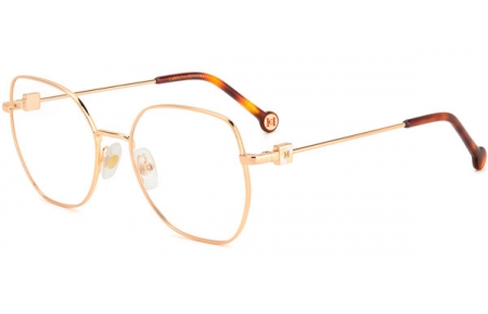 Monturas - Carolina Herrera - HER 0242 - 0NR GOLD BROWN HAVANA