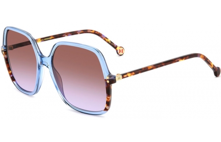 Gafas de Sol - Carolina Herrera - HER 0244/S - MVU (QR) AZURE // BROWN VIOLET GRADIENT