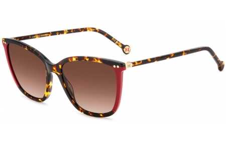 Gafas de Sol - Carolina Herrera - HER 0245/S - O63 (HA) HAVANA RED // BROWN GRADIENT