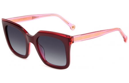 Gafas de Sol - Carolina Herrera - HER 0249/G/S - 0T5 (9O) BURGUNDY PINK // GREY GRADIENT