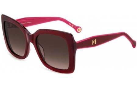 Lunettes de soleil - Carolina Herrera - HER 0258/G/S - LHF (HA) BURGUNDY // BROWN GRADIENT