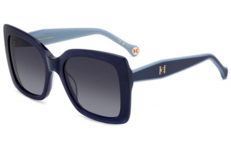 Sunglasses - Carolina Herrera - HER 0258/G/S - PJP (9O) BLUE // DARK GREY GRADIENT