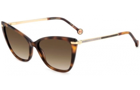 Gafas de Sol - Carolina Herrera - HER 0262/S - 086 (HA) HAVANA // BROWN GRADIENT