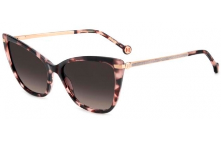 Gafas de Sol - Carolina Herrera - HER 0262/S - HT8 (HA) PINK HAVANA // BROWN GRADIENT