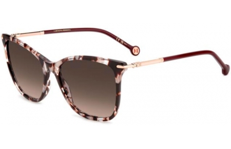 Gafas de Sol - Carolina Herrera - HER 0268/S - 0A0 (HA) PINK HAVANA RED // BROWN GRADIENT